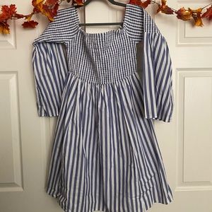 Smocked Skater Dress